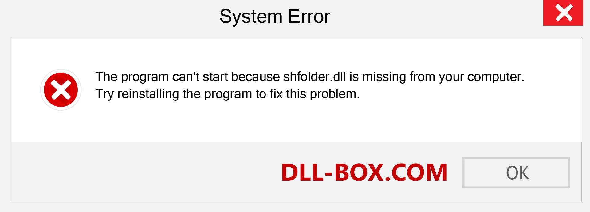  shfolder.dll file is missing?. Download for Windows 7, 8, 10 - Fix  shfolder dll Missing Error on Windows, photos, images
